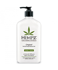 Hempz Original Herbal Moisturizer - Молочко для тела увлажняющее Оригинальное 500 мл