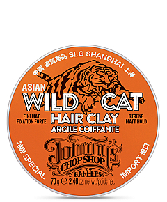 Johnny's Chop Shop Wild Cat Hair Sculpting Clay - Матирующая глина для волос 70 г