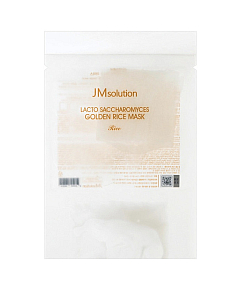 JMsolution Lacto Saccharomyces Golden Rice Mask - Маска для лица с лактобактериями 30 мл
