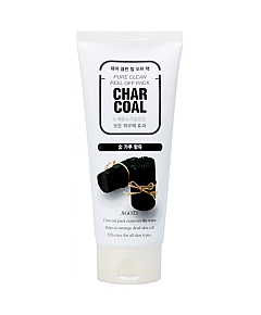 Jigott Charcoal Pure Clean Peel Off Pack - Маска-пленка очищающая с древесным углем 180 мл