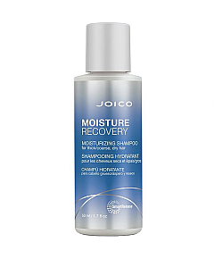 Joico Moisture Recovery Moisturizing Shampoo - Увлажняющий шампунь для плотных/жестких, сухих волос, 50 мл