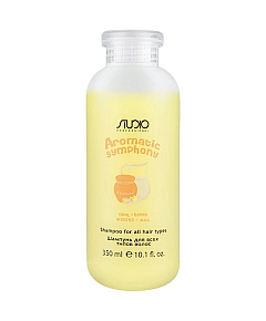 Kapous Studio Professional Aromatic Symphony Shampoo Honey Milk - Шампунь для всех типов волос «Молоко и мёд» 350 мл