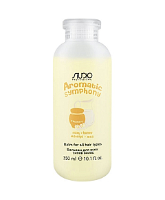 Kapous Studio Professional Aromatic Symphony Balm Honey Milk - Бальзам для всех типов волос «Молоко и мёд» 350 мл