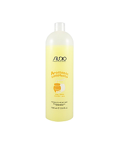 Kapous Studio Professional Aromatic Symphony Shampoo Honey Milk - Шампунь для всех типов волос «Молоко и мёд» 1000 мл
