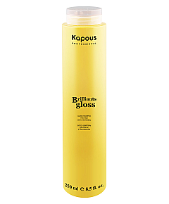 Kapous Professional Brilliants Gloss Shampoo - Блеск-шампунь для волос 250 мл