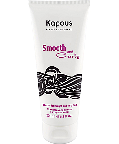 Kapous Smooth and Curly Amplifier - Усилитель для прямых и кудрявых волос 200 мл