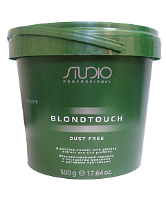 Kapous Studio Professional Powder - Обесцвечивающий порошок с экстрактом женьшеня и рисовым протеинам 500 г