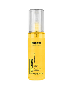 Kapous Fragrance free - Масло арганы для волос 80 мл