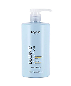 Kapous Professional Blond Bar - Шампунь с антижелтым эффектом 750 мл