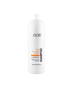 Kapous Studio Professional Shampoo For All Hair Types With Wheat Proteins - Шампунь для всех типов волос с пшеничными протеинами 1000 мл