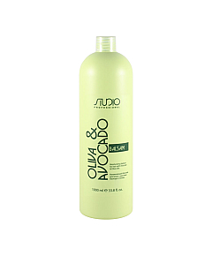 Kapous Studio Professional Moisturizing Balsam For Hair With Avocado and Oliva Oils - Бальзам увлажняющий для волос с маслами авокадо и оливы 1000 мл