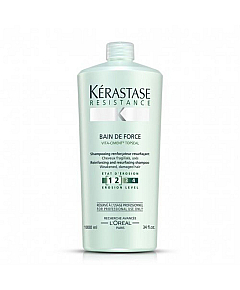 Kerastase Resistance Bain de Force Шампунь-ванна укрепляющий для ослабленных волос 1000 мл