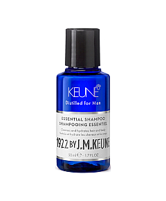 Keune 1922 Care Essential Shampoo - Универсальный шампунь для волос и тела 50 мл