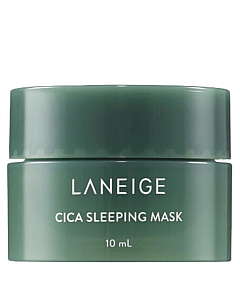 Laneige Cica Sleeping Mask - Маска ночная успокаивающая 10 мл