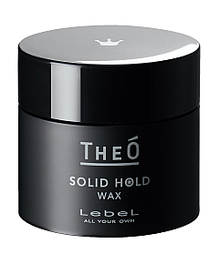 Lebel Theo Wax Solid Hold - Воск сильной фиксации 60 г
