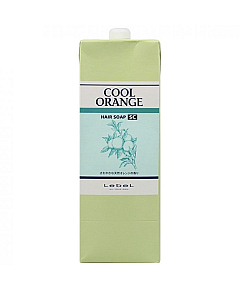 Lebel Cool Orange Hair Soap Super Cool - Шампунь для волос «Супер Холодный Апельсин» 1600 мл
