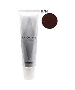Lebel Luquias - Краска для волос R/M средний шатен красный 150 мл