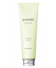 Lebel Proedit Care Works Curl Fit Treatment - Маска для кудрявых волос 250 мл