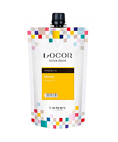 Lebel Locor Serum Color Honey - Краситель-уход оттеночный, медовый 300 г