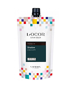 Lebel Locor Serum Color Shadow - Краситель-уход оттеночный, темно-серый 300 г