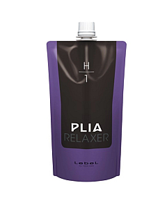 Lebel PLIA Relaxer H1 - Крем для сенсорного выпрямления тонких волос, шаг 1 400 мл
