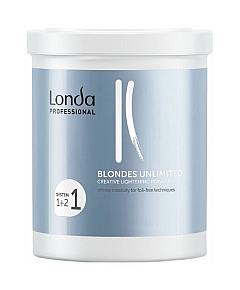 Londa Blondes Unlimited Creative Lightening Powder - Креативная осветляющая пудра 400 мл