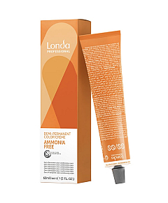 Londa Ammonia Free 2/0 - Тонирующая крем-краска для волос, тон черный 60 мл
