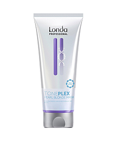 Londa Toneplex Pearl Blonde Mask - Восстанавливающая маска жемчужный блонд 200 мл