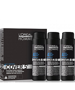 L'Oreal Professionnel Homme Cover - Тонирующий гель Кавер 5 (№4 шатен)