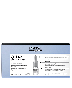 L'Oreal Professionnel Serie Expert Aminexil Advanced - Лосьон в монодозах от выпадения волос, 10х6 мл