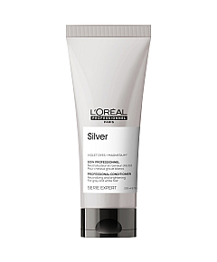 L'Oreal Professionnel Serie Expert Silver - Кондиционер для нейтрализации желтизны осветленных и седых волос, 200 мл