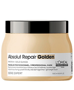 L'Oreal Professionnel Absolute Repair Gold - Маска с золотой текстурой для восстановления поврежденных волос 500 мл