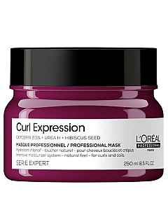 L'Oreal Professionnel Curl Expression Mask - Увлажняющая маска для всех типов кудрявых волос, 250 мл