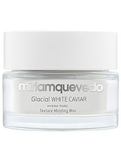 Miriamquevedo Glacial White Caviar Hydra-Pure Texture Molding Wax - Увлажняющий моделирующий воск для волос с маслом прозрачно-белой икры 50 мл