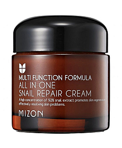 Mizon All in One Snail Repair Cream - Крем восстанавливающий с экстрактом улитки 75 мл