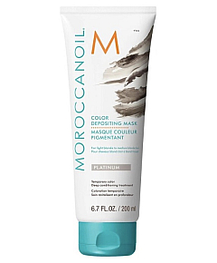 Moroccanoil Color Depositing Mask Platinum - Маска тонирующая для волос Платина 200 мл