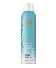 Moroccanoil Dry Shampoo Light Tones - Сухой шампунь светлый тон 205 мл