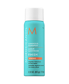 Moroccanoil Luminous Hair Spray Strong - Сияющий лак для волос сильной фиксации, 75 мл