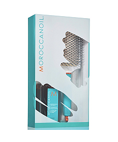 Moroccanoil Original - Набор из расчески и масла для всех типов волос