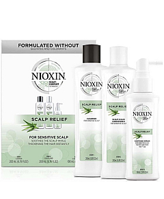 Nioxin Scalp Relief Kit - Набор Система для чувствительной, сухой, раздраженной кожей головы