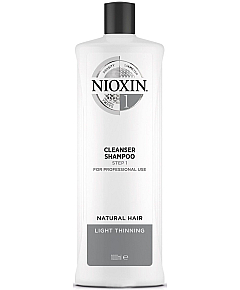 Nioxin Cleanser System 1 - Очищающий шампунь (Система 1) 1000 мл