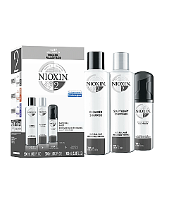 Nioxin System 2 Kit XXL - Набор (Система 2) 300 мл+300 мл+100 мл