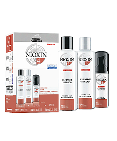 Nioxin System 4 Kit XXL - Набор (Система 4) 300 мл+300 мл+100 мл