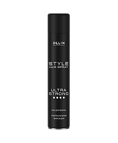 Ollin Style - Лак для волос ультрасильной фиксации 500 мл