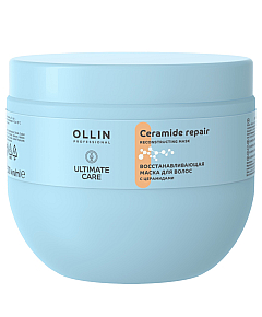 Ollin Ultimate Care - Восстанавливающая маска для волос с церамидами 500 мл