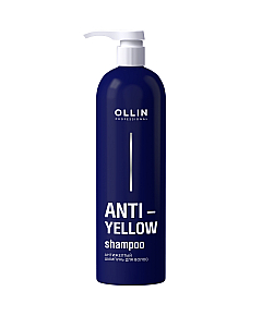 Ollin Anti-Yellow Shampoo - Антижелтый шампунь для волос 500 мл