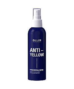 Ollin Anti-Yellow Spray - Нейтрализующий спрей для волос 150 мл