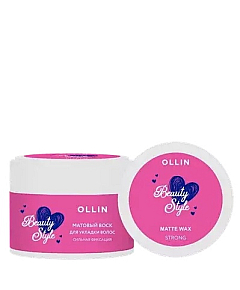 Ollin Beauty Style - Матовый воск для укладки волос сильной фиксации 50 г