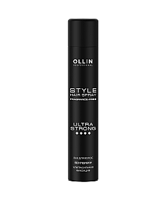 Ollin Style - Лак для волос ультрасильной фиксации без отдушки 400 мл