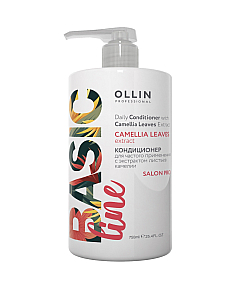 OLLIN BASIC LINE Daily Conditioner - Кондиционер для частого применения с экстрактом листьев камелии, 750мл